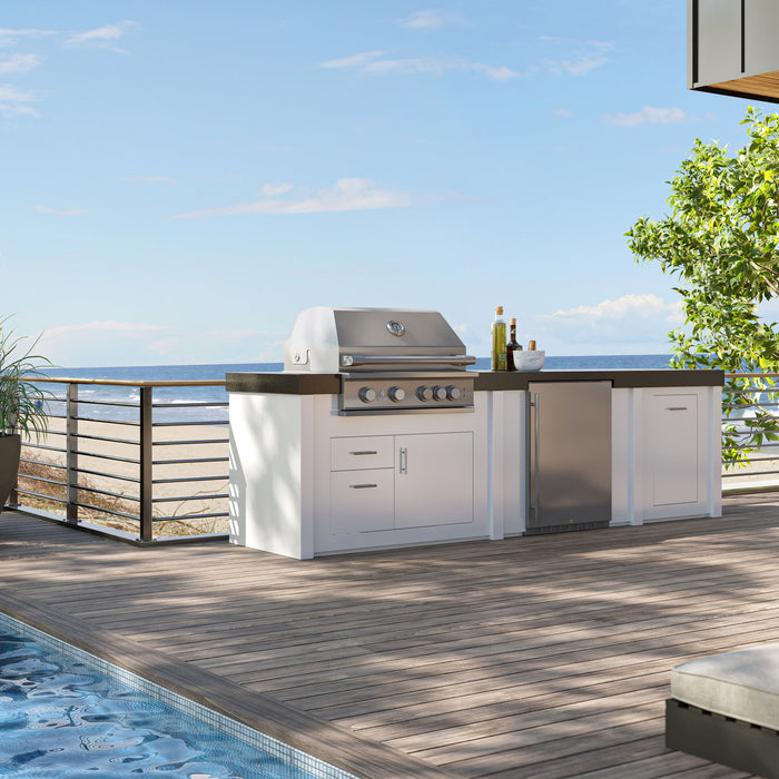 Stono Outdoor Living Engineered Outdoor Kitchen in Coastal Setting
