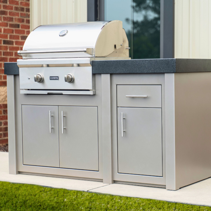 Aluminum Outdoor Kitchen Cabinets 