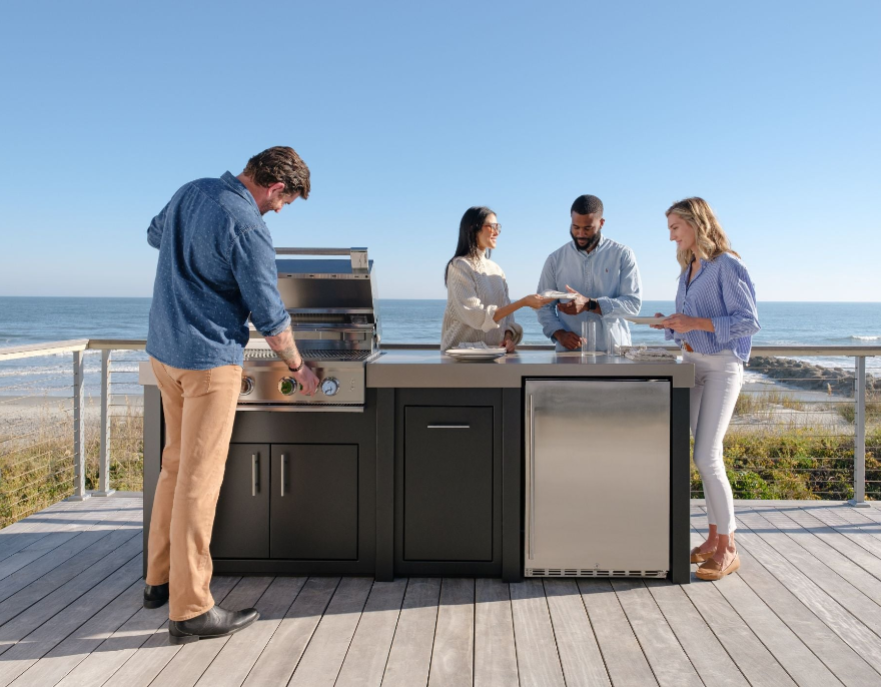 Best Material for Outdoor Kitchen Island Frame 