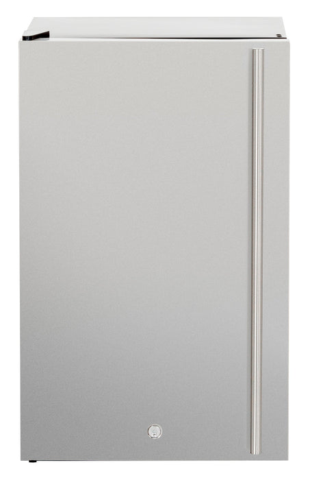 TrueFlame 22" 4.1c Deluxe Outdoor Approved Fridge w/ Upgraded SS Door & Handle  - TF-RFR-22D-R