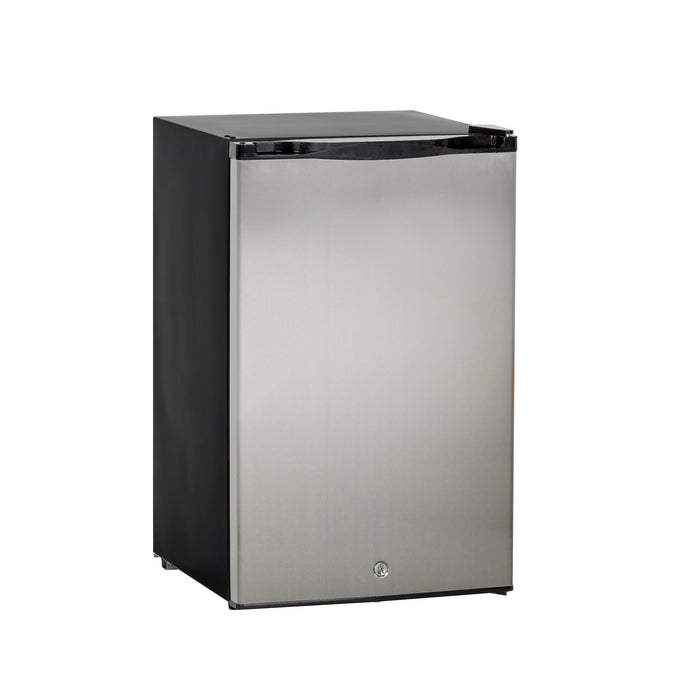 TrueFlame 22" 4.1c Outdoor Approved Fridge, Reversible Door with Lock - TF-RFR-22S