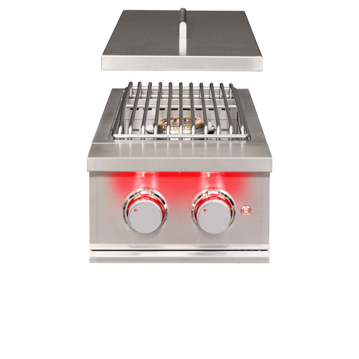 TrueFlame Gas Double Side Burner - TFSB2-LP