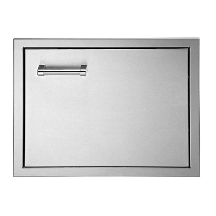 Delta Heat 22-Inch Right Hinged Stainless Steel Single Access Door - Horizontal - DHAD22R-C