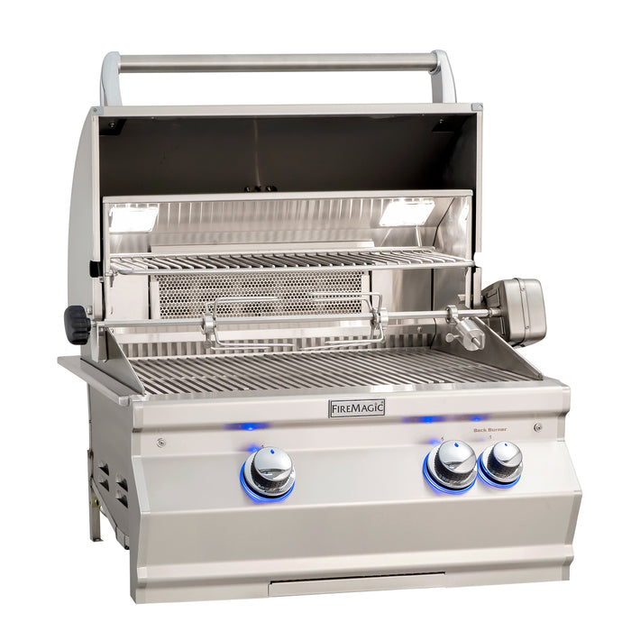 Fire Magic 27" Grills, Aurora A430i Built-In Grills with Analog Thermometer - A430i-8EAN