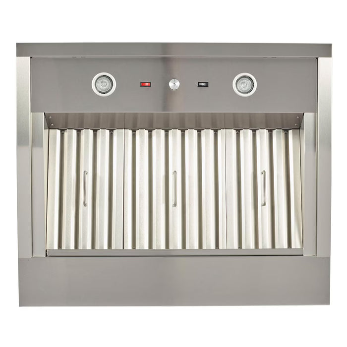 Coyote 36" Outdoor Chimney Hood - C1HOOD36