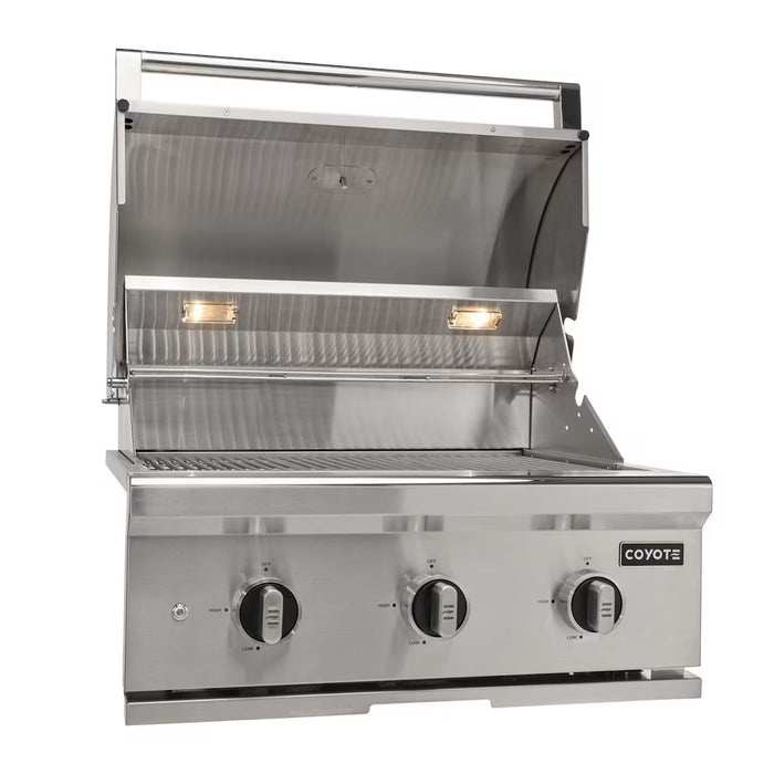 Coyote 30" C-Series Grill, 3 Burner - C3C30LP