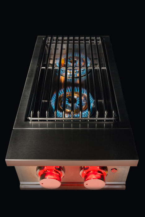 TrueFlame Double Side Burner + Storage Component