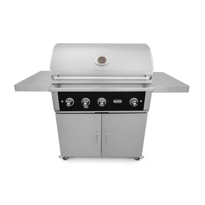 Wildfire Ranch PRO 42-Inch Black 304 SS Natural Gas Grill - WF-PRO42G-RH-NG