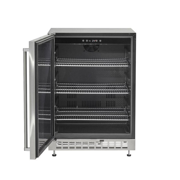 Coyote 21" Outdoor Refrigerator RH - C121R-S-R