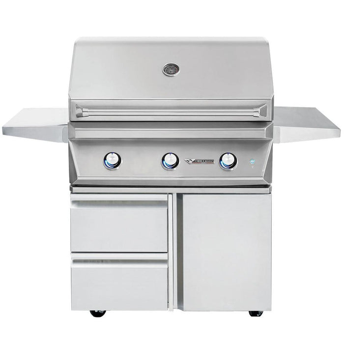 Twin Eagles 42-Inch 3-Burner Built-In Propane Gas Grill - TEBQ42G-CL