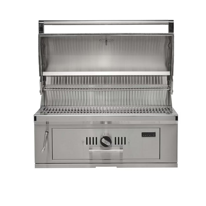Coyote 36" Charcoal Grill, Built-in - C3CH36