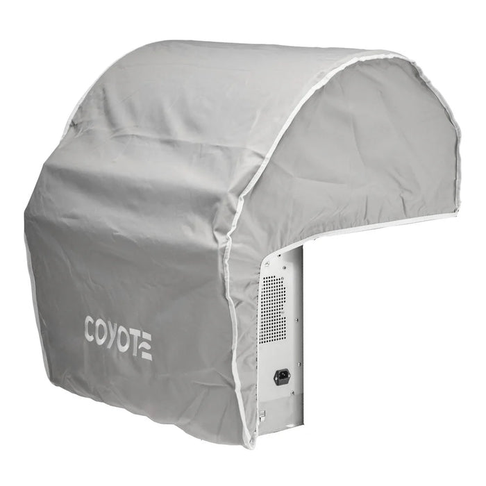 Coyote Cover for 28" Built-In Pellet Grill, Gray - CCVR28P-BIG