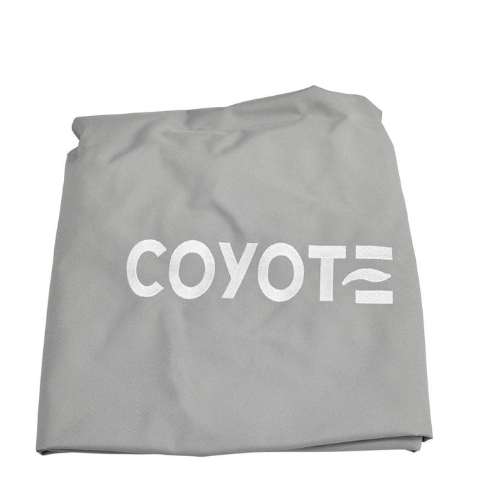 Coyote Cover for 28" Built-In Pellet Grill, Gray - CCVR28P-BIG