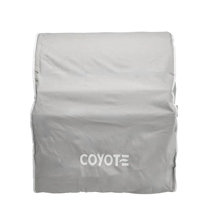 Coyote Cover for 28" Built-In Pellet Grill, Gray - CCVR28P-BIG
