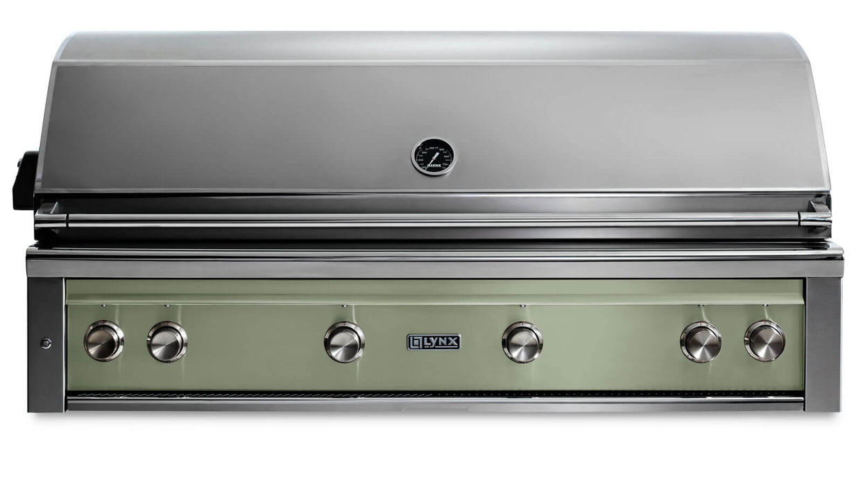 Lynx 54" Built-In Grill - 1 Trident™ w/ Rotisserie in Desert Sage - L54TR-DSNG