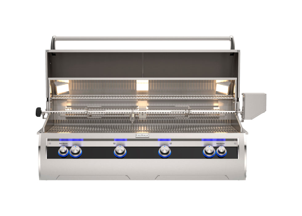 Fire Magic 52" Grills, Echelon Diamond E1060i Built-In Grills with Analog Thermometer with Window - E1060i-9EAN-W