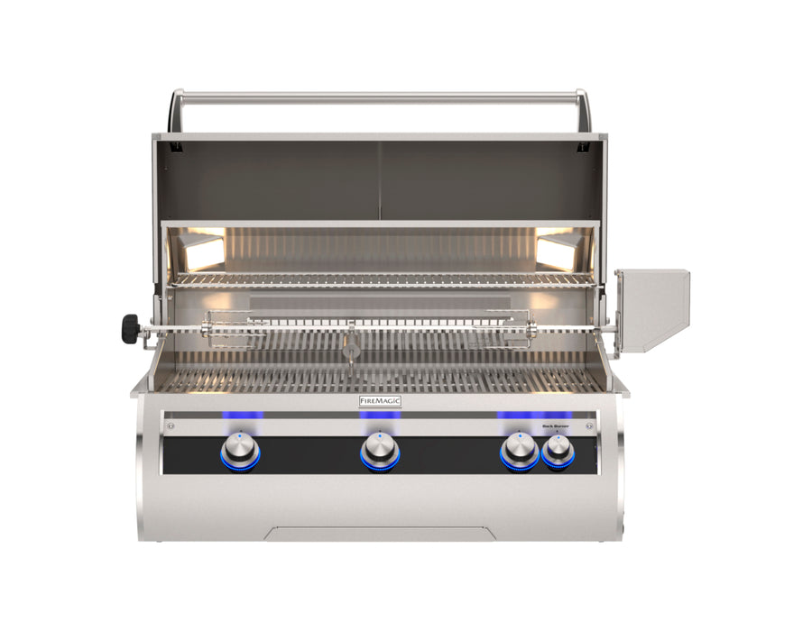 Fire Magic 40" Grills, Echelon Diamond E790i Built-In Grills with Analog Thermometer with Window - E790i-9EAN-W