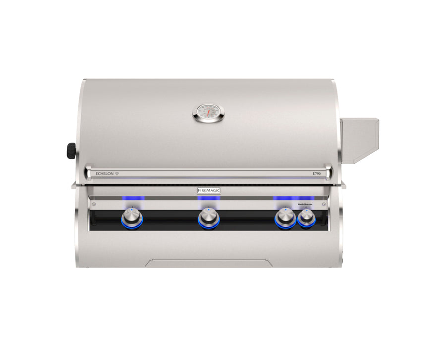 Fire Magic 40" Grills, Echelon Diamond E790i Built-In Grills with Analog Thermometer - E790i-9EAN