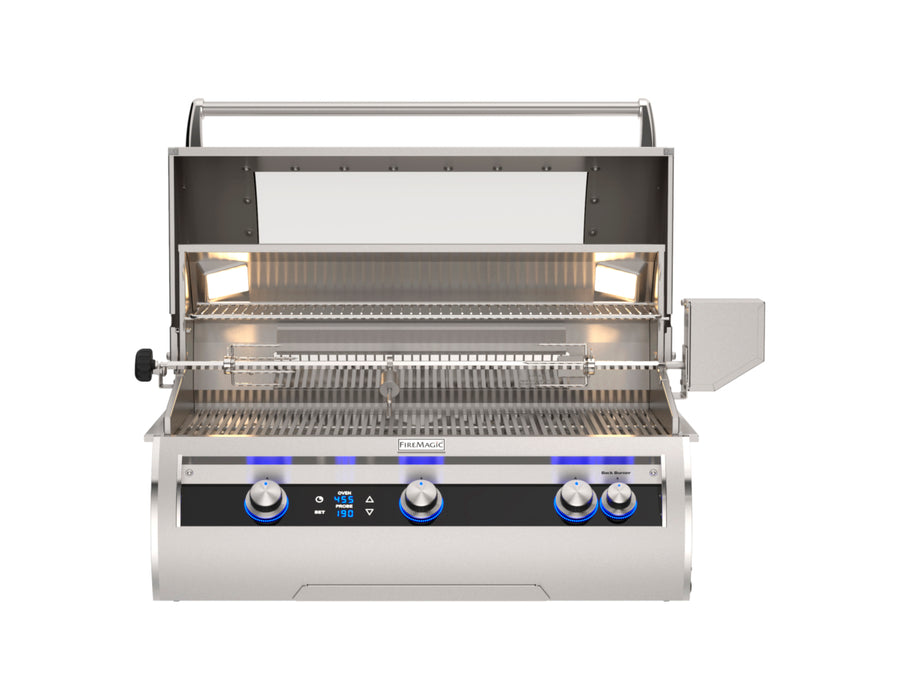 Fire Magic 40" Grills, Echelon Diamond E790i Built-In Grills with Digital Thermometer with Window - E790i-9E1N-W