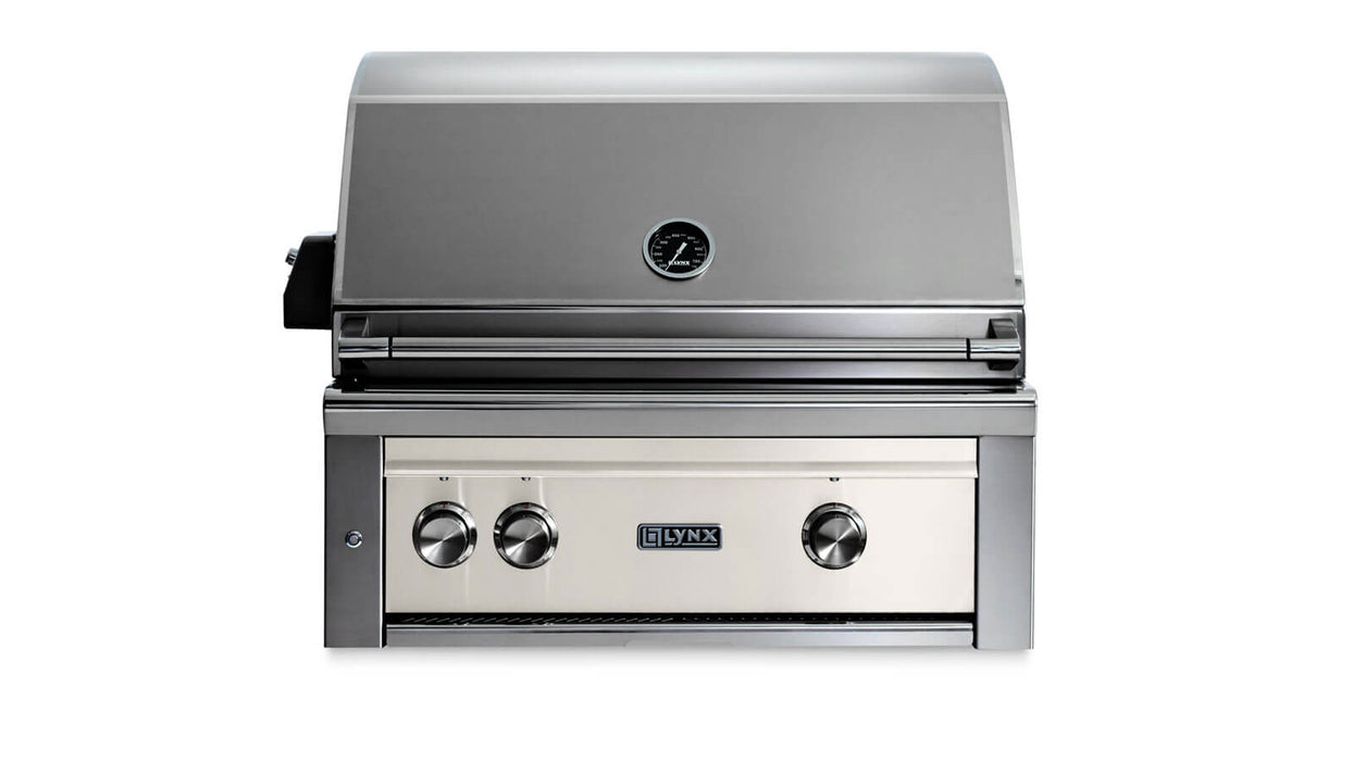 Lynx 30" Built-In Grill - All Trident™ w/Rotisserie in Glacier - L30ATR-GLNG