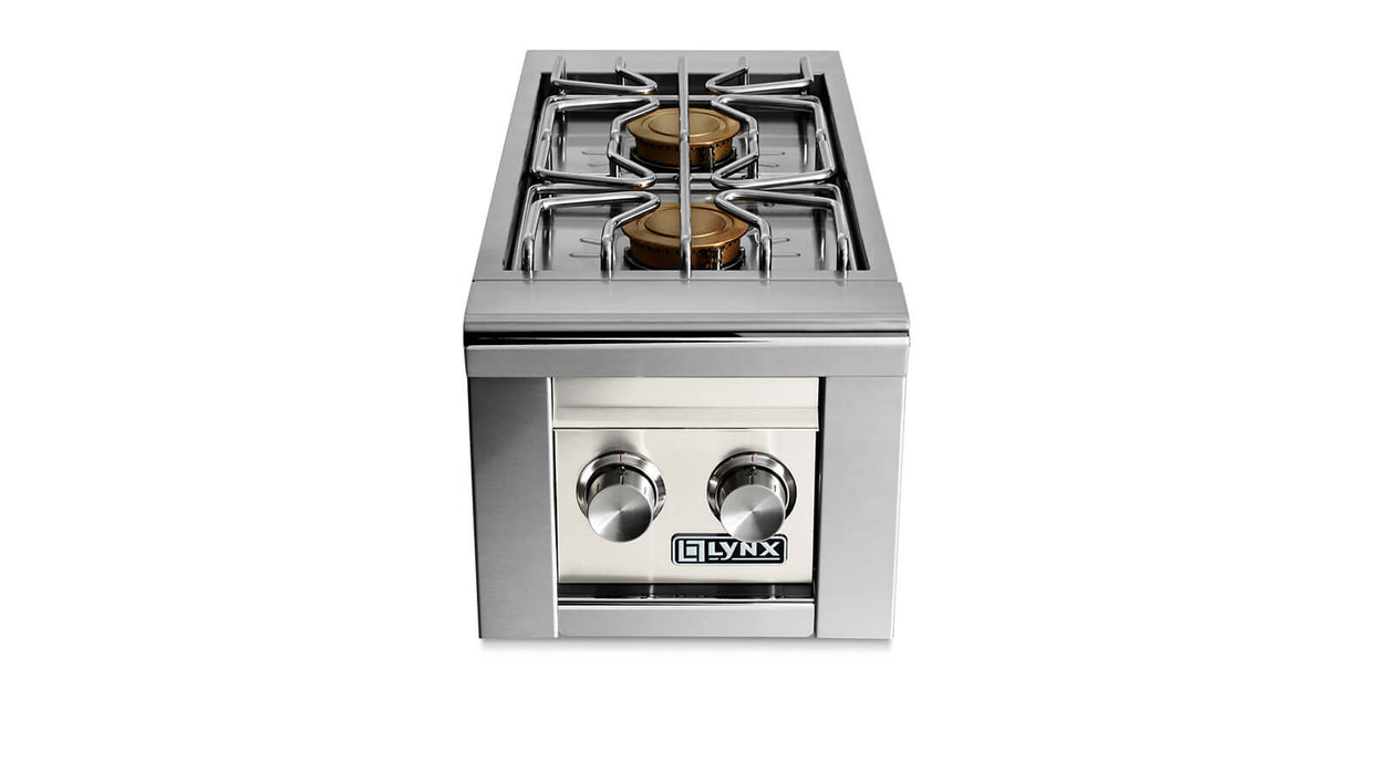 Lynx Built-in Double side burners in Glacier - LSB2-2-GLLP