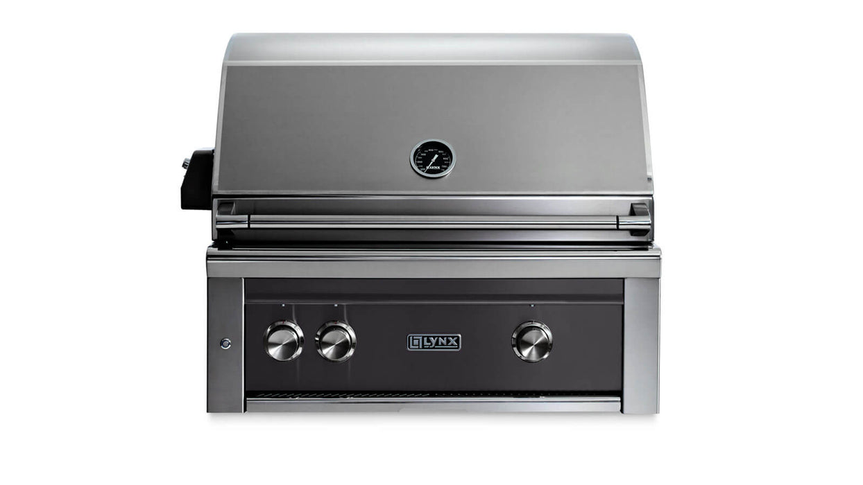 Lynx 30" Built-In Grill - All Trident™ w/Rotisserie in Obsidian - L30ATR-OBNG