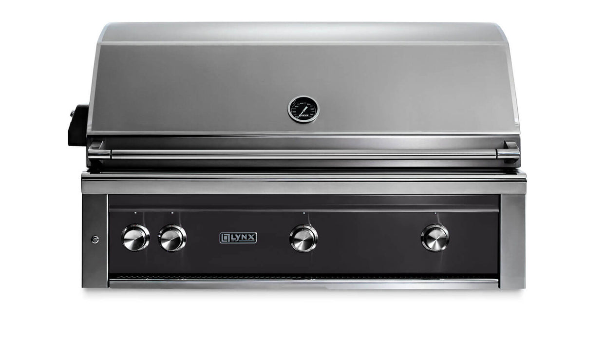 Lynx 42" Built-In Grill - 1 Trident™ w/ Rotisserie in Obsidian - L42TR-OBNG