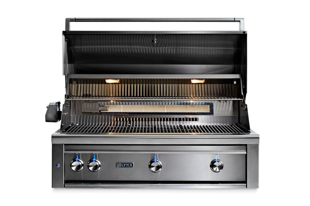 Lynx 42" Built-In Grill - All Trident™ w/ Rotisserie in Pacific Blue - L42ATR-PBNG