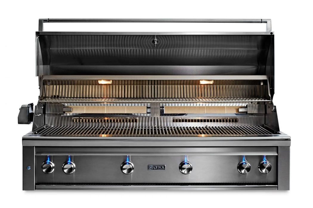 Lynx 54" Built-In Grill - 1 Trident™ w/ Rotisserie in Obsidian - L54TR-OBLP
