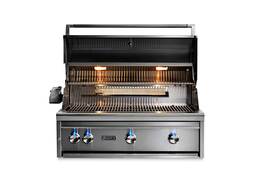 Lynx 36"  Built-In Grill - 1 Trident™ w/ Rotisserie in Pacific Blue - L36TR-PBNG