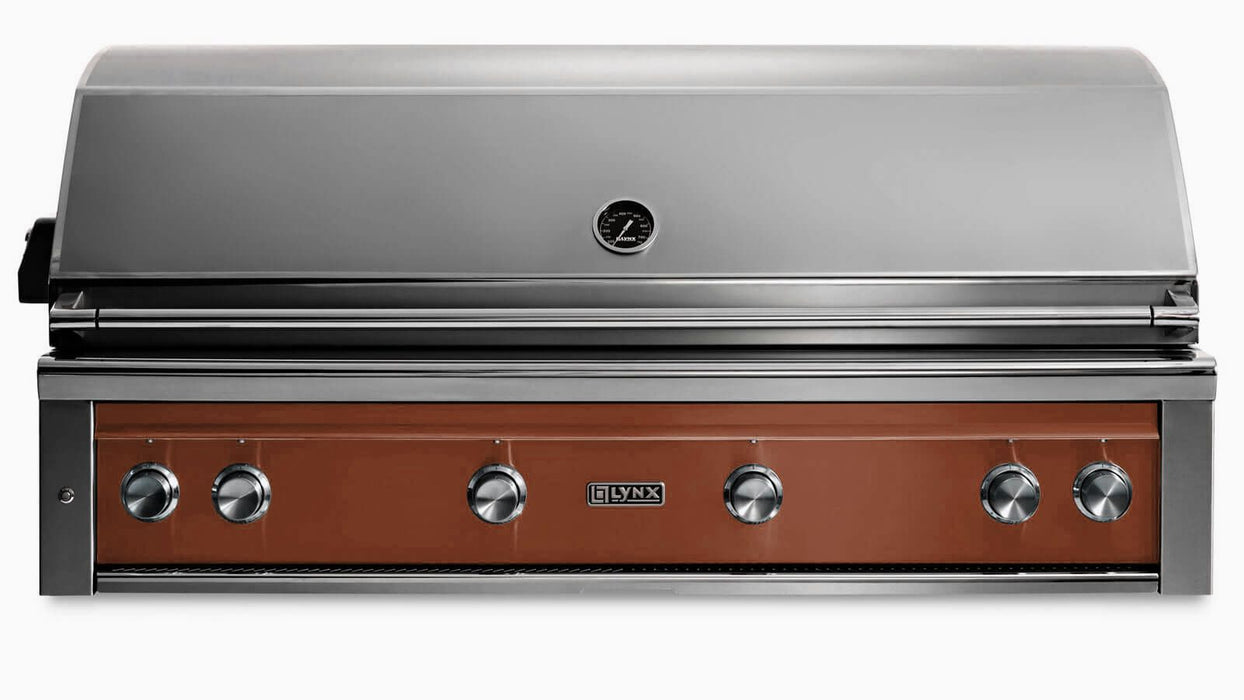 Lynx 54" Built-In Grill - 1 Trident™ w/ Rotisserie in Sierra - L54TR-SING