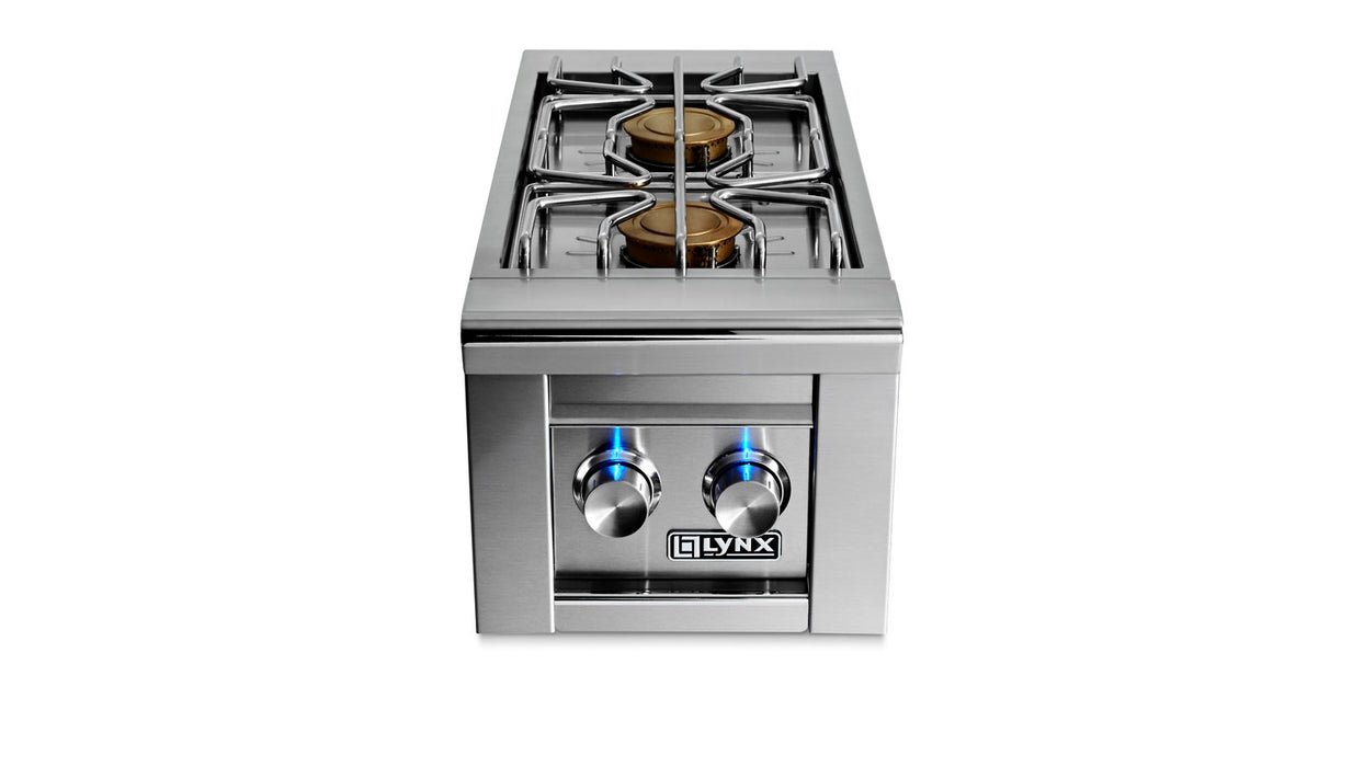 Lynx Built-in Double side burners in SS - LSB2-2-LP