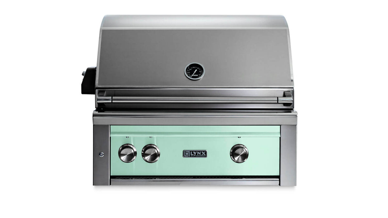Lynx 30" Built-In Grill - All Trident™ w/Rotisserie in Surf - L30ATR-SULP