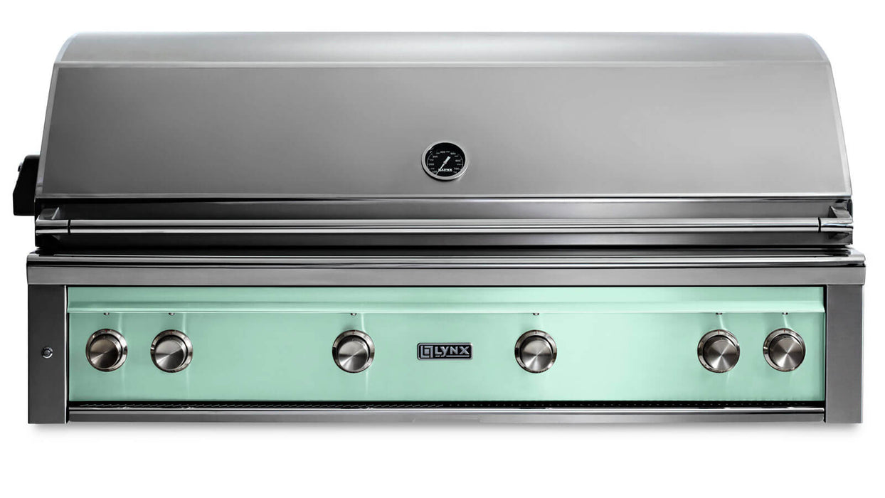 Lynx 54" Built-In Grill - 1 Trident™ w/ Rotisserie in Surf - L54TR-SULP