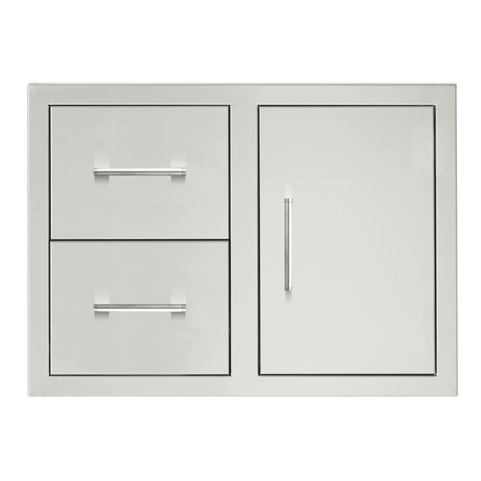 TrueFlame 36" 2-Drawer & Access Door Combo - TF-DC2-36-A