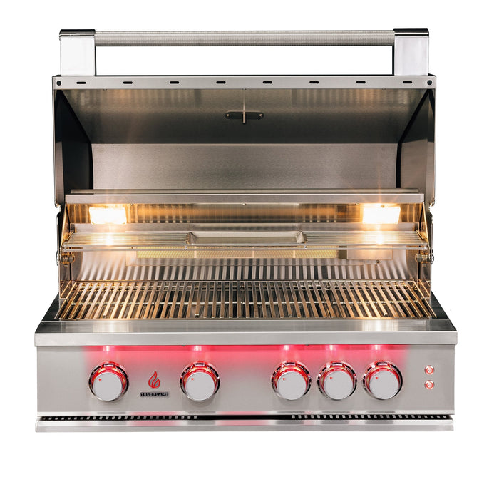 TrueFlame 32" 4-Burner Built-In Natural Gas Grill - TF32-NG