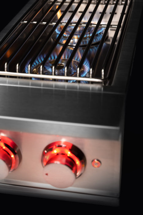 TrueFlame Double Side Burner + Storage Component