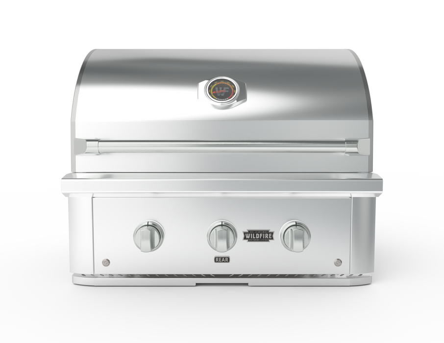 Wildfire Ranch Pro 30" Gas Grill 304 SS Natural Gas - WFPRO30G-SS-NG