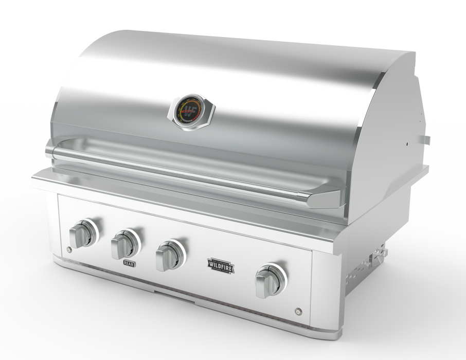 Wildfire Ranch Pro 36" Gas Grill 304 SS Natural Gas - WFPRO36G-SS-NG