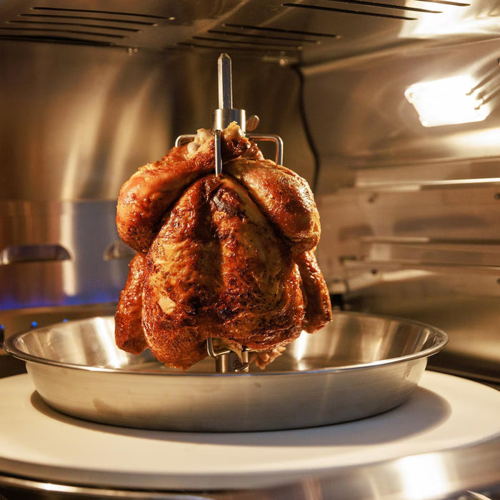 Blaze 26-Inch Countertop Natural Gas Outdoor Oven W/ Rotisserie & Countertop Sleeve - BLZ-26-PZOVN-NG