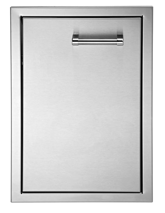 Delta Heat 16-Inch Left Hinged Stainless Steel Single Access Door - Vertical - DHAD16L-C