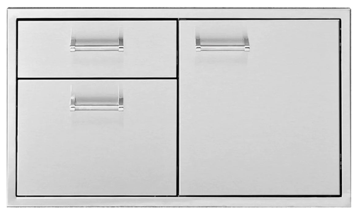 Delta Heat 36-Inch 2-Drawer/Door Combo – DHDD362-B