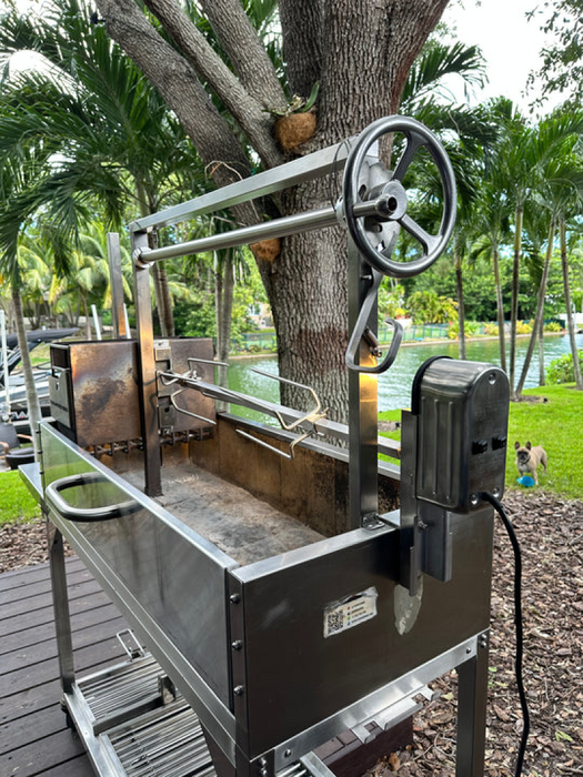 Tagwood BBQ Stainless Steel Rotisserie Kit - BBQ50SS PRO