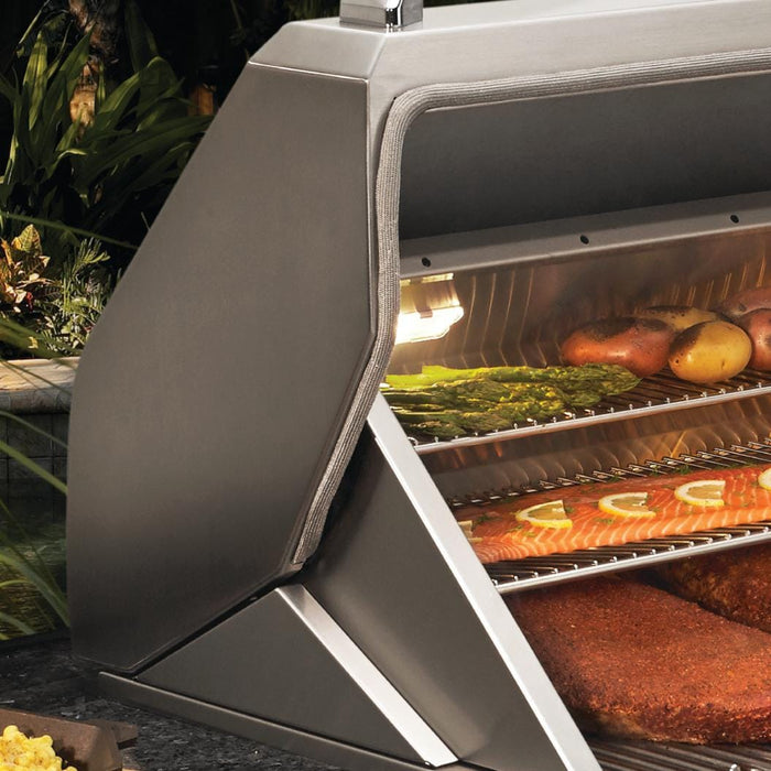 Twin Eagles Wi-Fi Controlled 36-Inch Built-In Stainless Steel Pellet Grill and Smoker with Rotisserie - TEPG36R