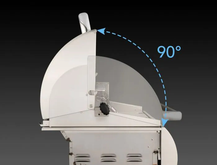 Fire Magic 34" Grills, Aurora A660i Built-In Grills with Analog Thermometer - A660i-8EAN-W