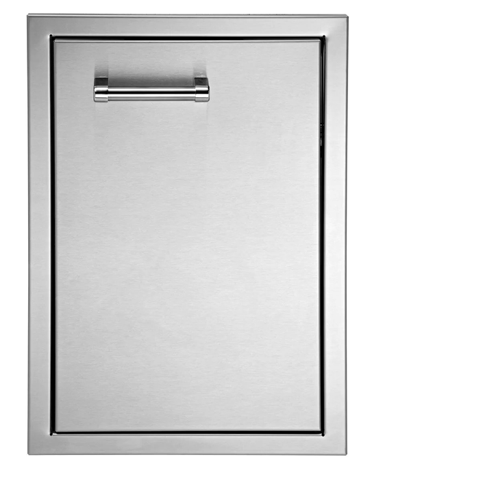 Delta Heat 16-Inch Left Hinged Stainless Steel Single Access Door - Vertical - DHAD16L-C