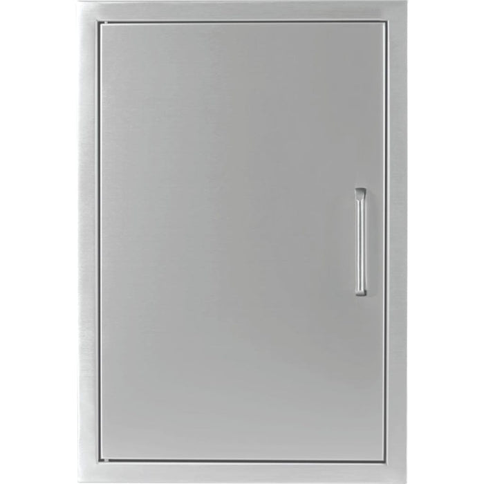 Wildfire 16" x 22" Black 304 Stainless Steel Vertical Single Door - WF-VSD1622-BSS