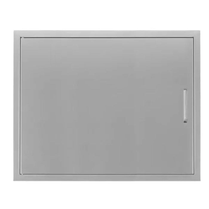 Wildfire 27" x 20" Black 304 Stainless Steel Horizontal Single Door - WF-HSD2720-BSS