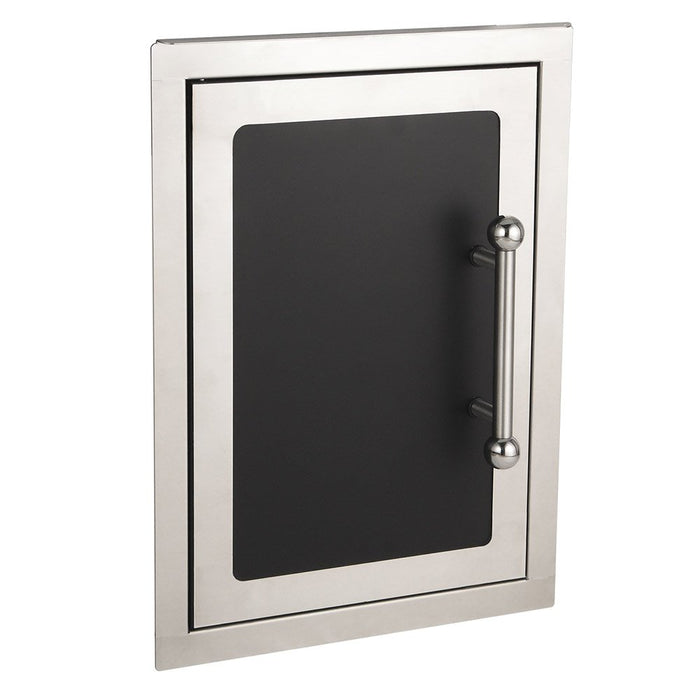 Fire Magic Echelon Black Diamond 14-Inch Right-Hinged Single Access Door - Vertical With Soft Close - 53920HSC-R - Stono Outdoor Living Co