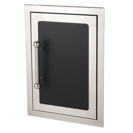 Fire Magic Echelon Black Diamond 14-inch Left-hinged Single Access Door - Vertical With Soft Close - 53920hsc-l - Stono Outdoor Living Co